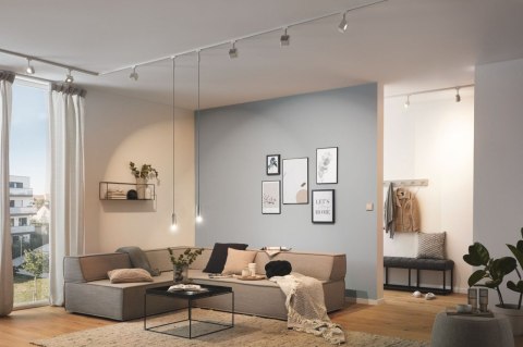 Szynoprzewód URail system 1m 230V biały mat / metal