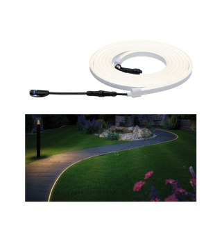 Taśma zewnętrzna LED Plug & Shine 5m 3000K 31W 2500lm IP67 24V biały