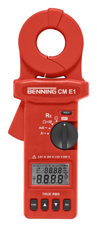 Miernik prądu BENNING CM E1 cęgowy z akcesoriami