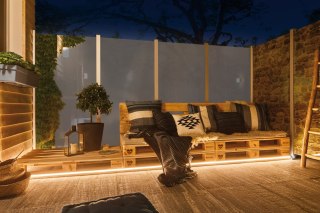 Taśma zewnętrzna LED Plug & Shine DIM 26W 5m 3000K IP68 24V biały