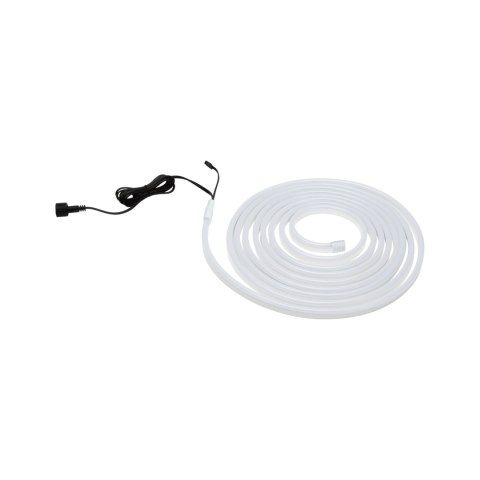 Taśma zewnętrzna LED RGB zestaw kompletny 30W 5m 36lm/m 72LED/m IP65 biały