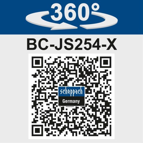 Bezszczotkowa Wyrzynarka BC-JS254-X 20 V IXES Scheppach