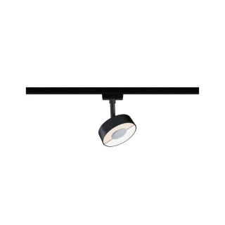Reflektor na szynoprzewód URail CIRCLE LED 5W 210lm 3000/4000K 230V czarny matowy/ metal