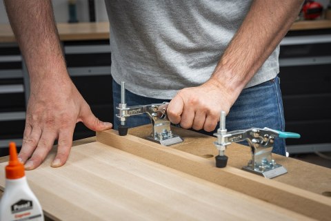 Mobilny zacisk szybkomocujący Wolfcraft