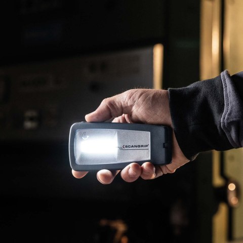 Poręczna akumulatorowa lampa robocza LED 200 lm 1,2 W Scangrip MINIFORM forLIFE 03.6207