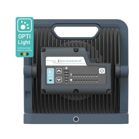 Wytrzymała akumulatorowo - sieciowa lampa robocza LED 6000 lm 37 W Scangrip NOVA 6 C+R forLIFE 03.6205