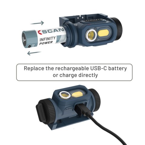 Lampa czołowa LED z czujnikiem HORIZON 03.5621