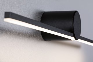 Oprawa ścienna SAVA LED nad lustro 4,2W 250lm 3000K 300mm IP44 230V czarny matowy / metal