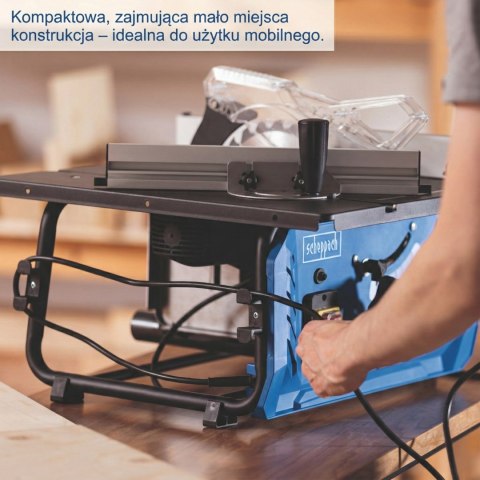 Pilarka stołowa 1500W fi210mm HS210 Scheppach
