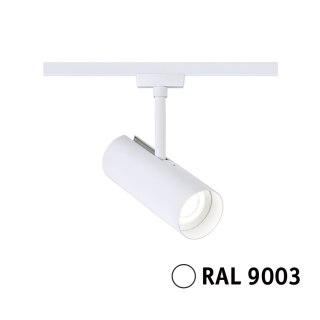 Reflektor na szynoprzewód URail THERON LED 3-STEP DIM 11W 1100lm 4000K 230V biały RAL9003 / tworzywo sztuczne