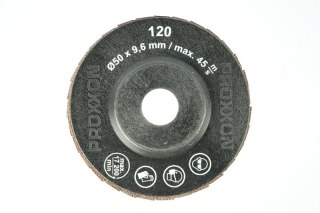 Tarcze listkowe z powłoką diamentową do LHW, ziarnistość 120, śr. 50 mm, 2 szt.