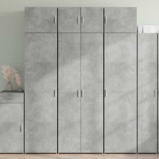 Szafka, szarość betonu, 70x42,5x225 cm, materiał drewnopochodny