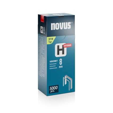 Zszywki typ H 37/8 NOVUS super twarde [5000szt.]