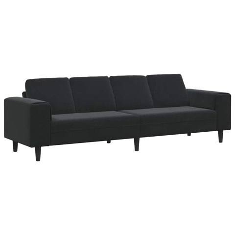 Sofa do salonu Czarny 250 x 77 x 76 cm