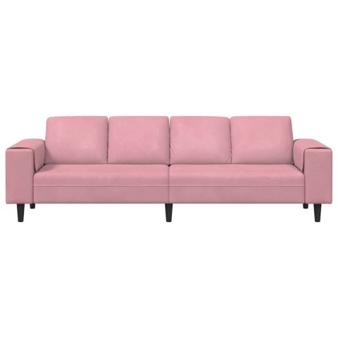 Sofa do salonu Różowy 250 x 77 x 76 cm