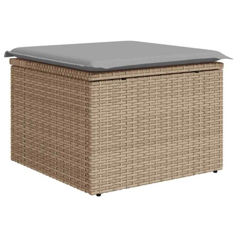 Zestaw Sof 4 pcs Beżowy polirattan
