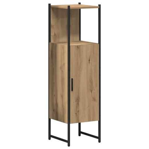 Zestaw mebli łazienkowych 4 pcs Brązowy Materiał drewnopochodny
