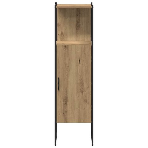 Zestaw mebli łazienkowych 4 pcs Brązowy Materiał drewnopochodny