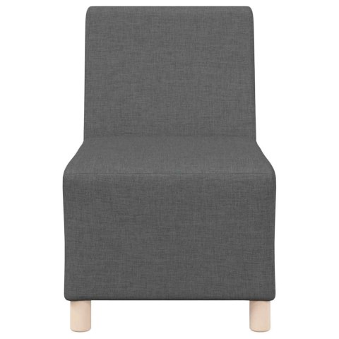 Modułowa sofa bez podłokietników 3 pcs Ciemnoszary