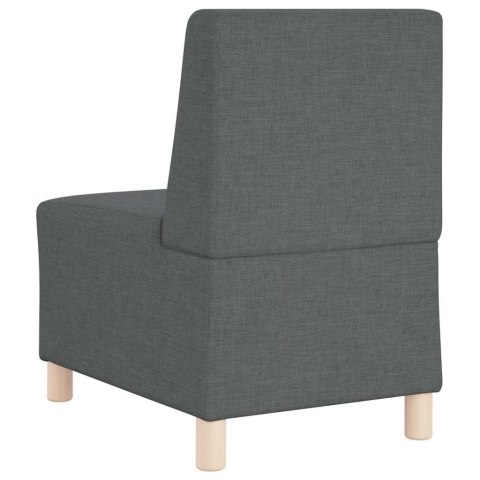 Modułowa sofa bez podłokietników 3 pcs Ciemnoszary