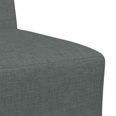 Modułowa sofa bez podłokietników 3 pcs Ciemnoszary