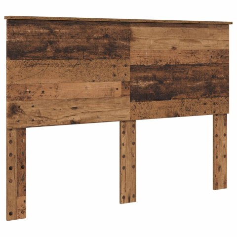 Ramka łóżka Stare drewno 150 x 200 cm Lite drewno sosnowe