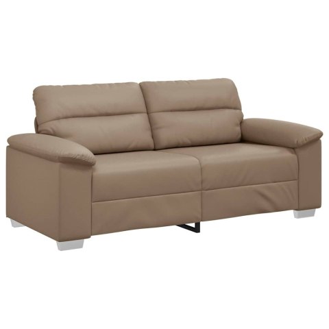 2-osobowa sofa Cappuccino 180x81x84 cm ze skóry ekologicznej