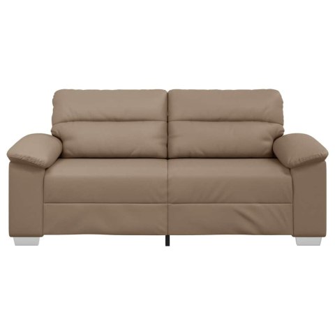 2-osobowa sofa Cappuccino 180x81x84 cm ze skóry ekologicznej