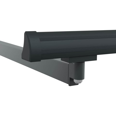 Rama manualnej markizy Z regulacją Antracyt 4 x 2 m Stal