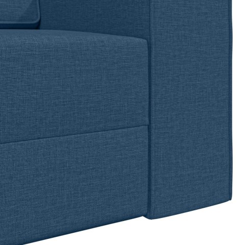 Sofa Bed Granatowy 245 x 78 x 77 cm tkanina