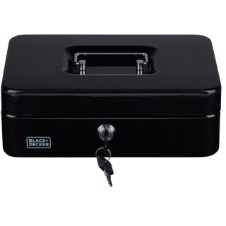 KASETKA METALOWA NA PIENIĄDZE DOKUMENTY 25x8,5x18CM BLACK + DECKER