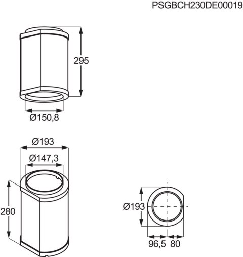 Wyciszenie do okapu ELECTROLUX M8CKSL28