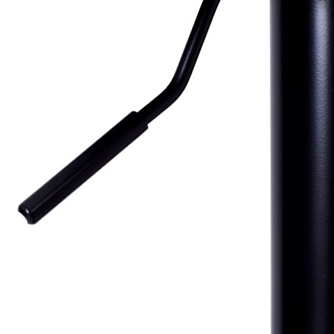 Krzesło barowe GRAPPO BLACK zielone VELVET