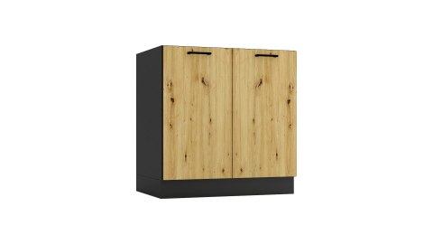 Zestaw mebli kuchennych Cosmo Design ANIKA dąb artisan/grafit 2,0/2,6
