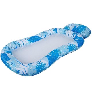 MATERAC DMUCHANY 84x95x28CM PŁYWAJĄCY LEŻAK Z SIATKĄ 33365