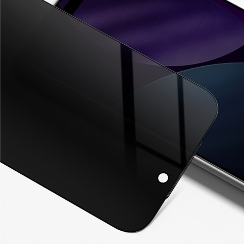 Szkło hartowane prywatyzujące na iPhone 17 Pro Max Titan Privacy FusionFilter 7