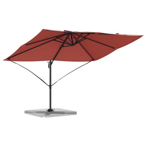 Parasol plażowy terakota 351 x 250 x 260 cm