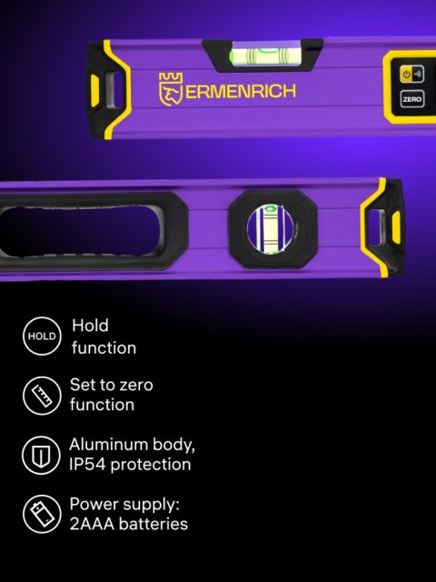 Poziomica cyfrowa Ermenrich Verk LL60
