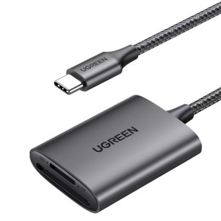 Ugreen Czytnik kart SD/TF Ugreen CM401 USB C 5Gb/s - szary