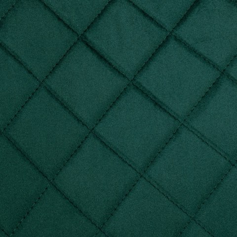 Krzesło aksamitne ORLANDO Velvet Ciemnozielone