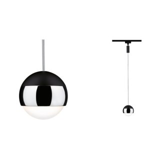 Oprawa zwieszana Urail Capsule II 6W DIM 2700K 230V czarny matowy / chrom