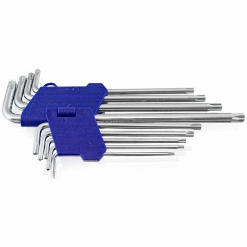 ZESTAW KLUCZY SZEŚCIOKĄTNYCH 18 SZTUK BITUXX TORX 1,5-10MM TORX T10-T50