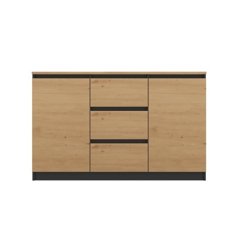 KOMODA 2 DRZWI 3 SZUFLADY ANT/ART BLAT ARTISAN KPL