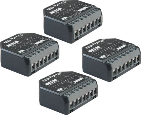 Przekaźnik SHELLY 2PM Gen4 Zigbee Matter zestaw 4 szt.