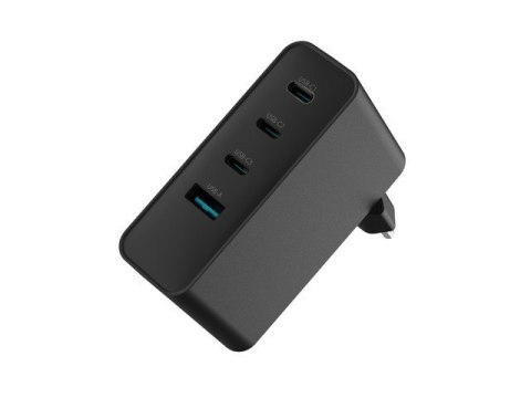 NATEC ŁADOWARKA SIECIOWA RIBERA GAN 3X USB-C 1X USB-A 100W CZARNA