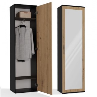 Szafa DUO ANTRACYT DĄB ARTISAN