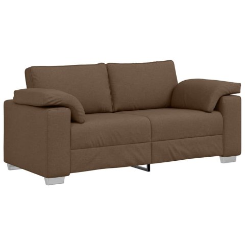 Sofa dwuosobowa Brązowy 180 cm tkanina