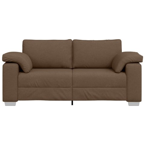 Sofa dwuosobowa Brązowy 180 cm tkanina