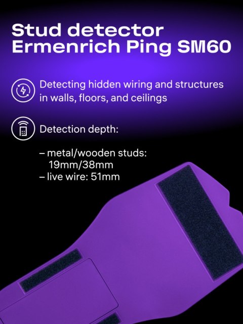 Detektor kołków Ermenrich Ping SA30