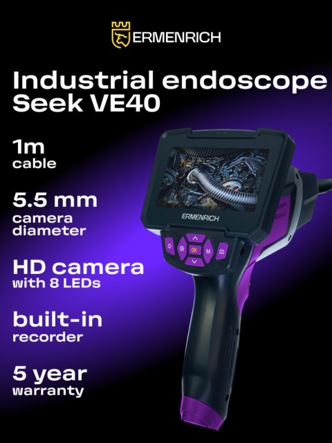 Kamera inspekcyjna Ermenrich Seek VE40